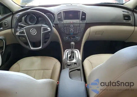 2011 Buick Regal Cxl из США, поврежденный, VIN W04GY5GV2B1112327